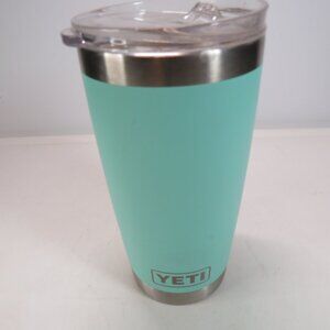 YETI Rambler Tumbler 20 oz Seafoam Double-wall vacuum-insulated stainless steel